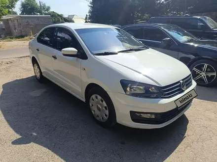 Volkswagen Polo 2018 года за 6 800 000 тг. в Шымкент – фото 3