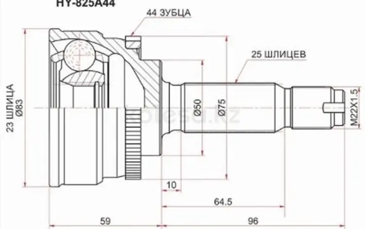Шрус наружный, граната наружнаяүшін11 050 тг. в Павлодар