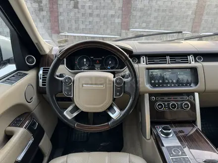 Land Rover Range Rover 2017 года за 29 900 000 тг. в Алматы – фото 16