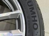 18 оригинальные разноразмерные диски на BMW + летние шины Kumho за 550 000 тг. в Алматы – фото 5