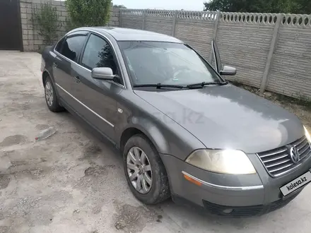 Volkswagen Passat 2003 года за 2 250 000 тг. в Тараз – фото 9