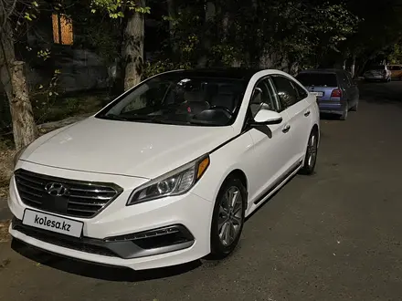 Hyundai Sonata 2015 года за 7 750 000 тг. в Тараз – фото 3