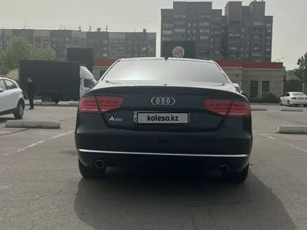 Audi A8 2012 года за 13 200 000 тг. в Алматы – фото 4