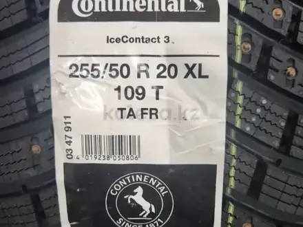 255/50R20 IceContact 3 TA 109T Continental, шип. — . за 800 000 тг. в Актобе – фото 2