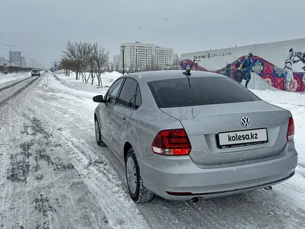 Volkswagen Polo 2018 года за 6 800 000 тг. в Астана – фото 6