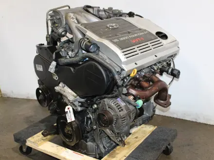 Контрактный двигатель toyota highlander 1MZ-FE VVTI 3.0л за 113 500 тг. в Алматы