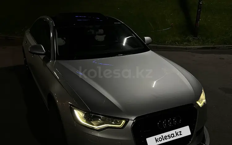 Audi A6 2012 года за 9 200 000 тг. в Алматы