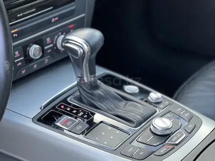 Audi A6 2012 года за 9 200 000 тг. в Алматы – фото 9