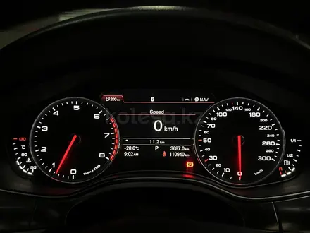 Audi A6 2012 года за 9 200 000 тг. в Алматы – фото 7