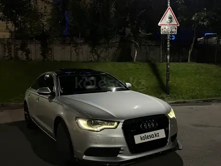Audi A6 2012 года за 9 200 000 тг. в Алматы – фото 6