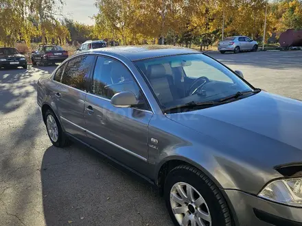 Volkswagen Passat 2002 года за 2 700 000 тг. в Костанай – фото 7