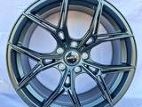 Спортивные диски zs011 R18 5x112/5x114.3 ET35 (Matte Black) за 340 000 тг. в Алматы