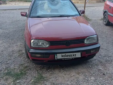 Volkswagen Golf 1993 года за 1 550 000 тг. в Аксукент – фото 2