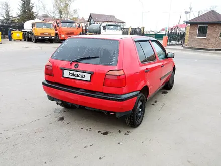 Volkswagen Golf 1992 года за 1 450 000 тг. в Щучинск – фото 6