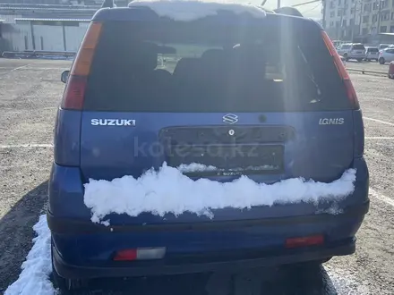 Suzuki Ignis 2003 года за 1 900 000 тг. в Алматы – фото 5