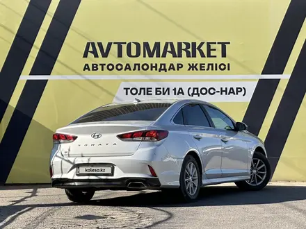 Hyundai Sonata 2018 года за 7 300 000 тг. в Тараз – фото 4