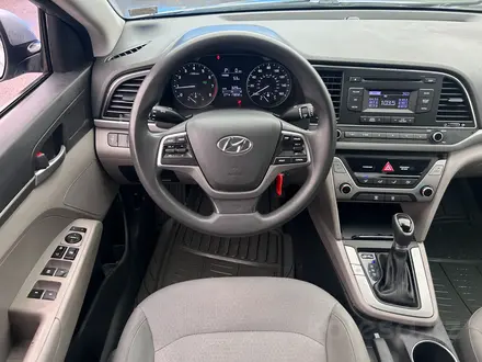 Hyundai Elantra 2017 года за 7 620 000 тг. в Алматы – фото 11