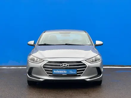 Hyundai Elantra 2017 года за 7 620 000 тг. в Алматы – фото 2