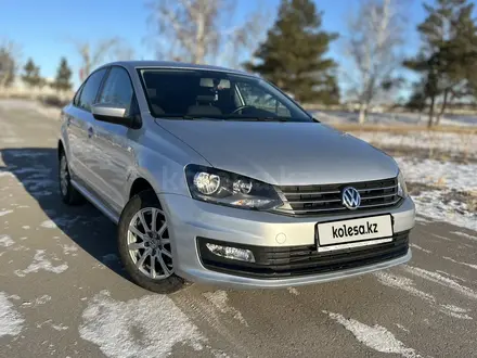 Volkswagen Polo 2016 года за 6 400 000 тг. в Костанай – фото 2