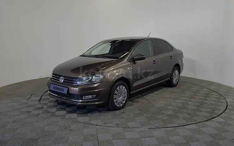 Volkswagen Polo 2018 года за 5 290 000 тг. в Алматы