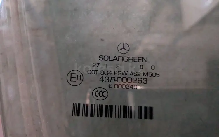 Стекло двери передний задний левый правый на Mercedes Benz за 10 000 тг. в Алматы