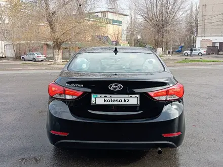 Hyundai Elantra 2014 годаүшін6 300 000 тг. в Тараз – фото 6