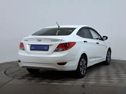 Hyundai Accent 2013 года за 2 990 000 тг. в Астана – фото 5