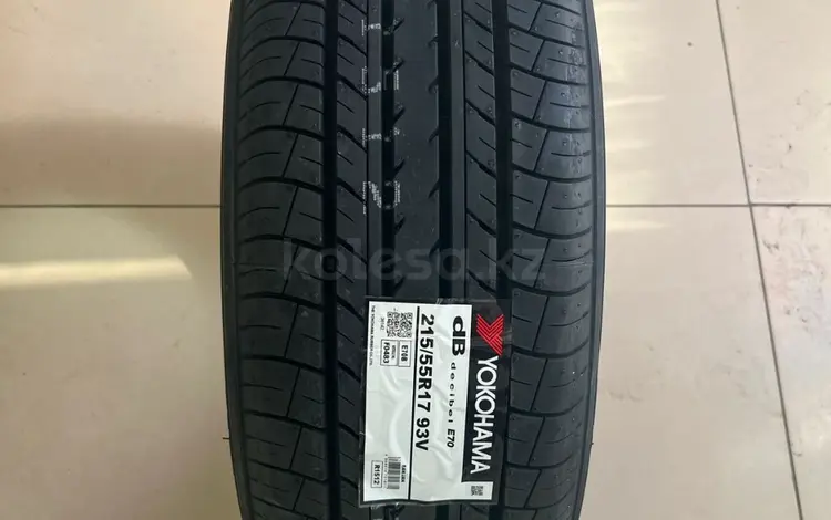 215/55 R17 YOKOHAMA E70B летние made in Japanүшін39 000 тг. в Астана
