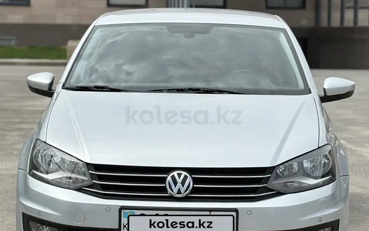 Volkswagen Polo 2018 года за 5 643 586 тг. в Шымкент