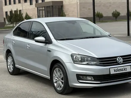 Volkswagen Polo 2018 года за 5 643 586 тг. в Шымкент – фото 2