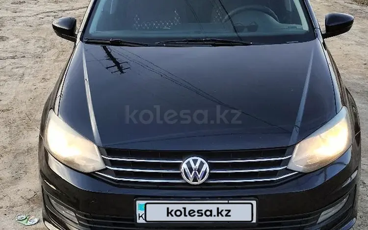 Volkswagen Polo 2017 года за 6 430 253 тг. в Атырау