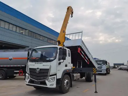 Foton  продам манипулятор бортовой грузовик с краном шасси 15тонн кран 6,3тоннонн 2020 года за 28 990 000 тг. в Атырау – фото 46