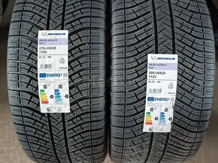 275/45/20 и 305/40/20 Michelin Pilot Alpine 5 SUV за 1 050 000 тг. в Астана – фото 2