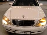 Mercedes-Benz S 320 2002 годаүшін4 800 000 тг. в Туркестан – фото 2