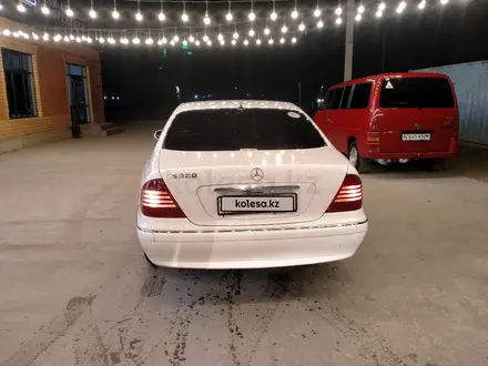 Mercedes-Benz S 320 2002 года за 4 800 000 тг. в Туркестан – фото 10