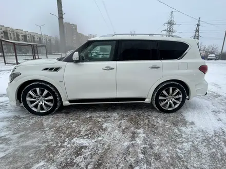 Infiniti QX80 2014 года за 9 500 000 тг. в Астана – фото 2