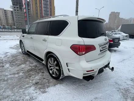 Infiniti QX80 2014 года за 9 500 000 тг. в Астана – фото 3