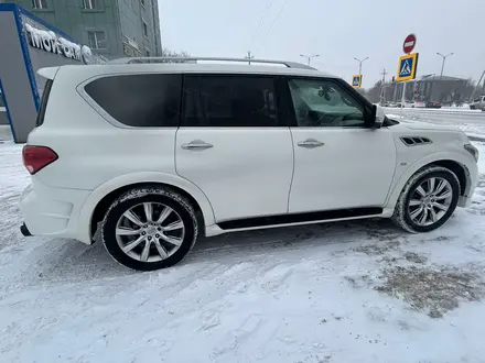 Infiniti QX80 2014 года за 9 500 000 тг. в Астана – фото 7