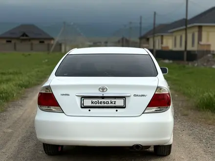 Toyota Camry 2005 года за 4 100 000 тг. в Тараз – фото 7