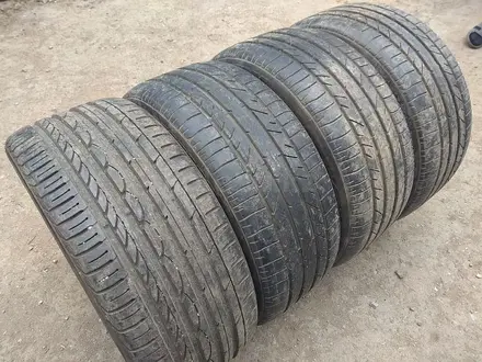 4 летние шины 255/40 R19, 3 балона — "Bridgestone Potenza RE040" за 100 000 тг. в Астана – фото 2