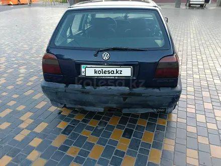 Volkswagen Golf 1992 года за 1 100 000 тг. в Тараз – фото 4