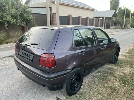 Volkswagen Golf 1993 года за 900 000 тг. в Шымкент – фото 7