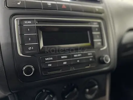 Volkswagen Polo 2015 года за 4 250 000 тг. в Костанай – фото 9