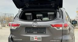 Toyota Highlander 2014 годаүшін12 500 000 тг. в Жанаозен – фото 3