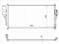 Радиатор кондиционера за 22 150 тг. в Астана