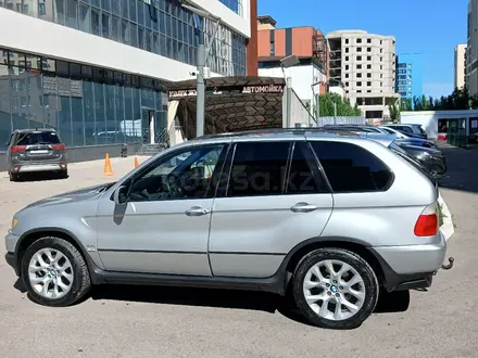 BMW X5 2003 года за 6 000 000 тг. в Астана – фото 3