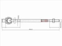 Тяга рулевая L=Rfor2 200 тг. в Астана