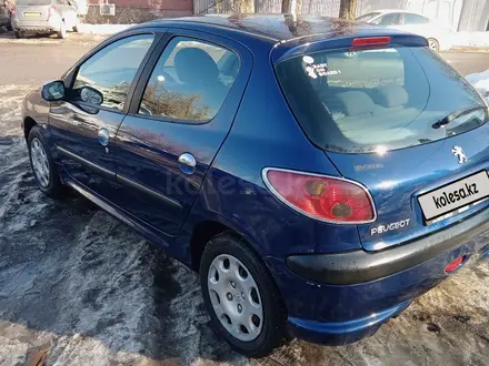 Peugeot 206 2004 года за 1 900 000 тг. в Алматы – фото 9