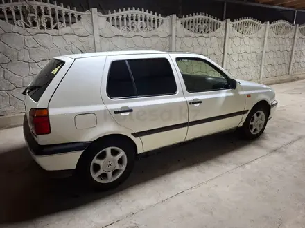 Volkswagen Golf 1992 года за 1 550 000 тг. в Тараз – фото 5