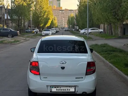 ВАЗ (Lada) Granta 2190 2014 года за 1 900 000 тг. в Астана – фото 6